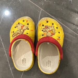 Crocs Kids' Yellow Winnie the Pooh Clogs
